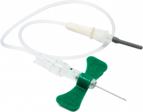 BD Vacutainer Push Button Blood Collection Set 21G ¾ Inch with 12 Inch Tubing Box of 50