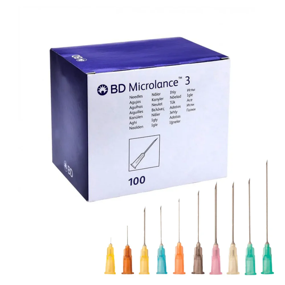 BD Microlance 3 Hypodermic Needles Box of 100 | Various Sizes