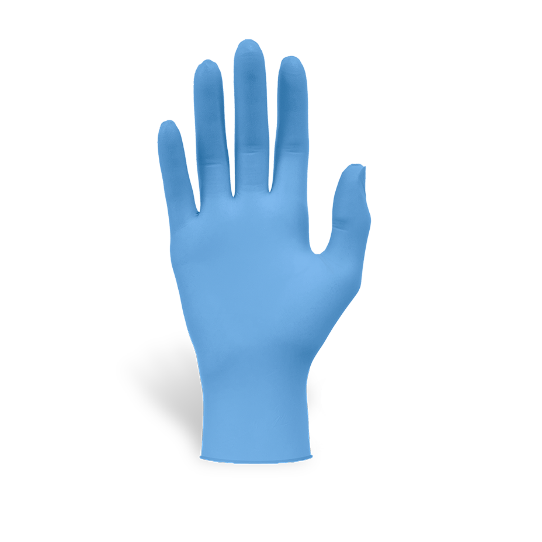 UnoDent Nitrisoft Blue Nitrile Powder Free Gloves Pack of 200 - Image 2