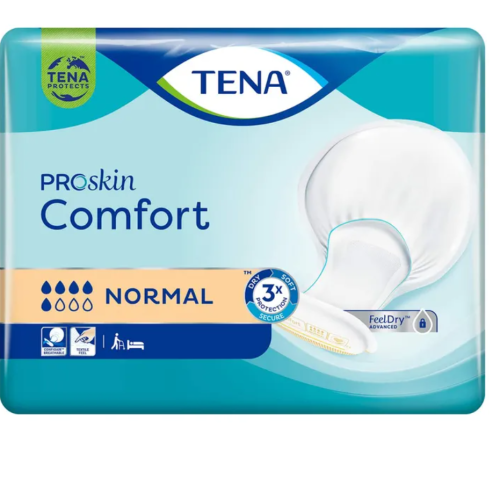 TENA Comfort Normal Incontinence Pads Pack of 42