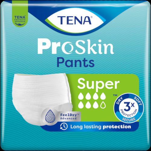 TENA ProSkin Pants Super Incontinence Pants Pack of 12