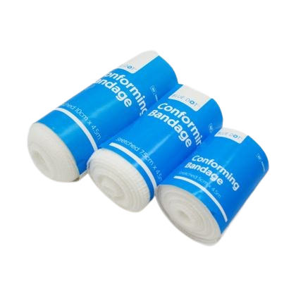 Blue Dot Conforming Bandage 4.5 m Single - 5 cm x 4.5 m