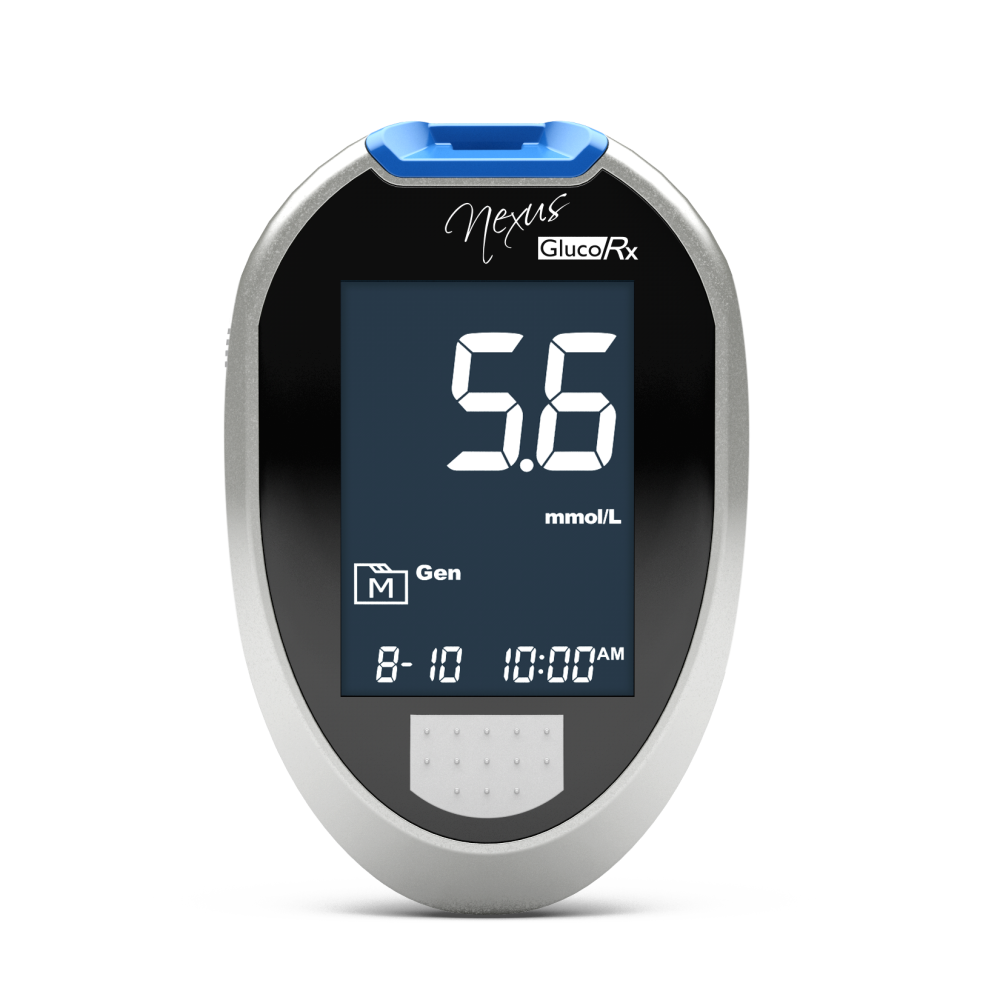 GlucoRx Nexus Blood Glucose Meter Kit