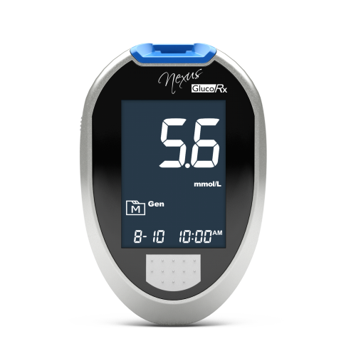 GlucoRx Nexus Blood Glucose Meter Kit