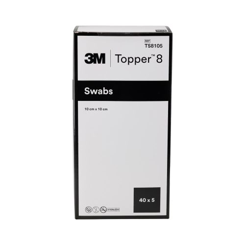 Topper 8 Sterile 10 × 10 cm  swabs ( Box of 40x5 )