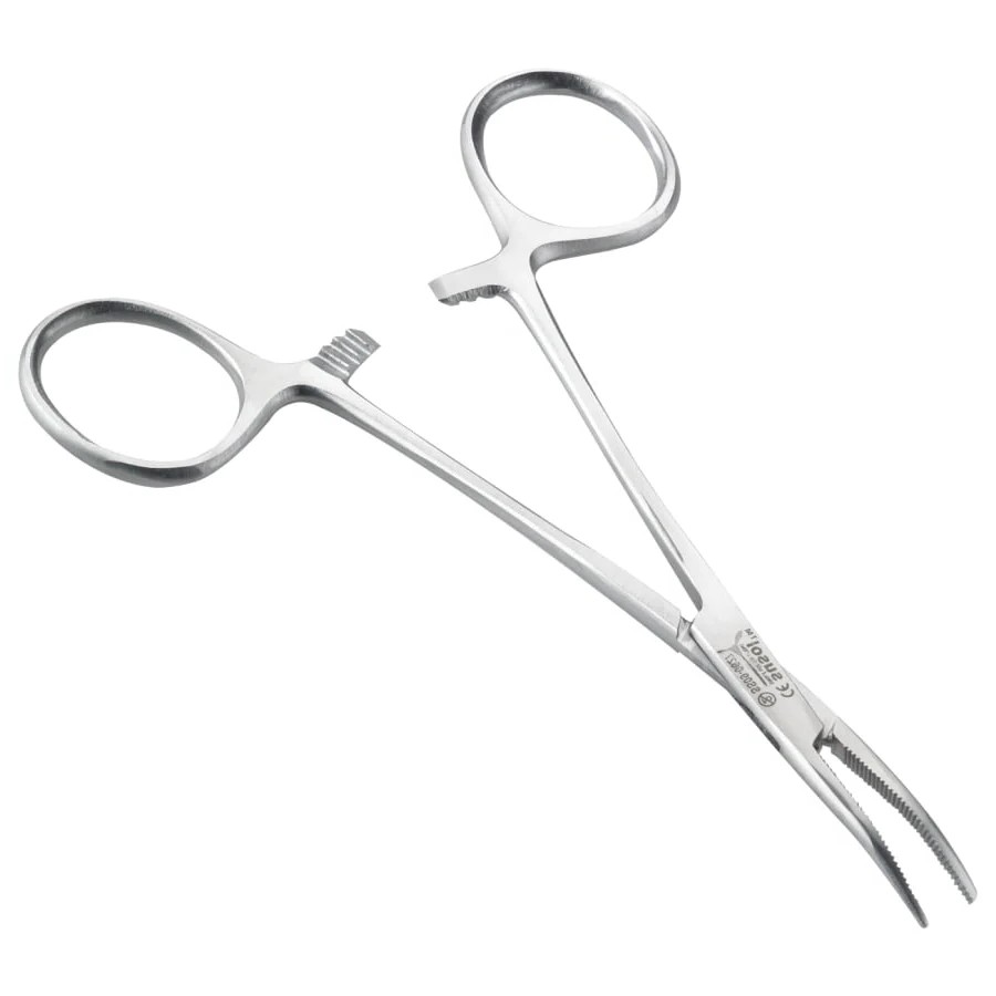 Instrapac Halsted Mosquito Artery Forceps Curved 12.5 cm Single