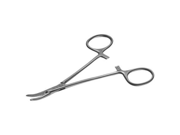 Instrapac Halsted Mosquito Artery Forceps Curved - 12.5 cm