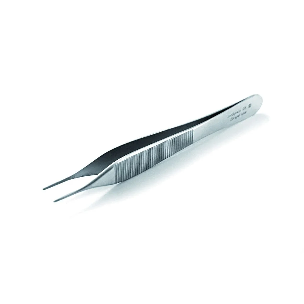 Instrapac Adson Extra Fine Non-Toothed Forceps 12cm x 1