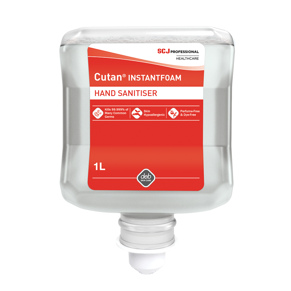 Cutan InstantFOAM Hand Sanitiser 1L Refill Cartridge