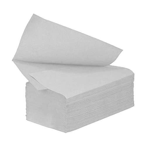 Single-Fold Hand Towels 2 Ply White (Pack of 3200) packaging