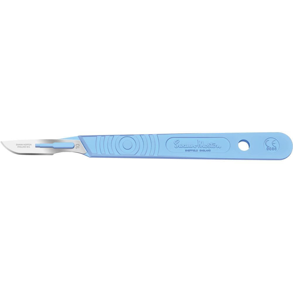 Swann Morton Disposable Scalpels No.10 Blade (Pack of 10)