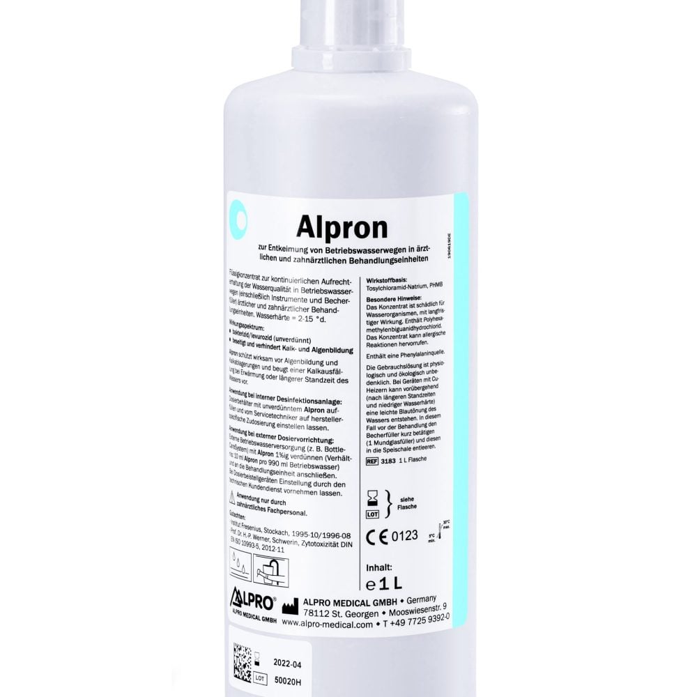 Alpron Dental Unit Waterline Disinfectant 1 Litre