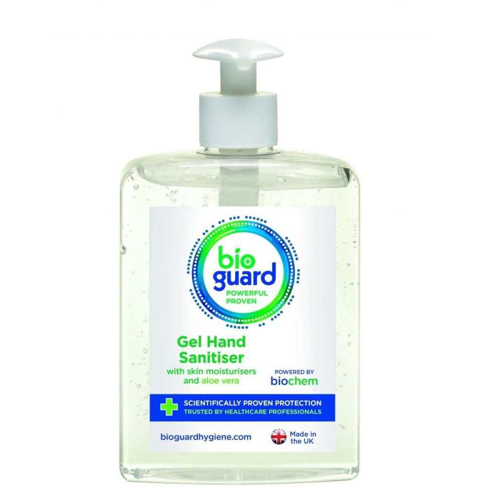 Bioguard Surgical Hand Gel 70% Alcohol 250ml Pump Action