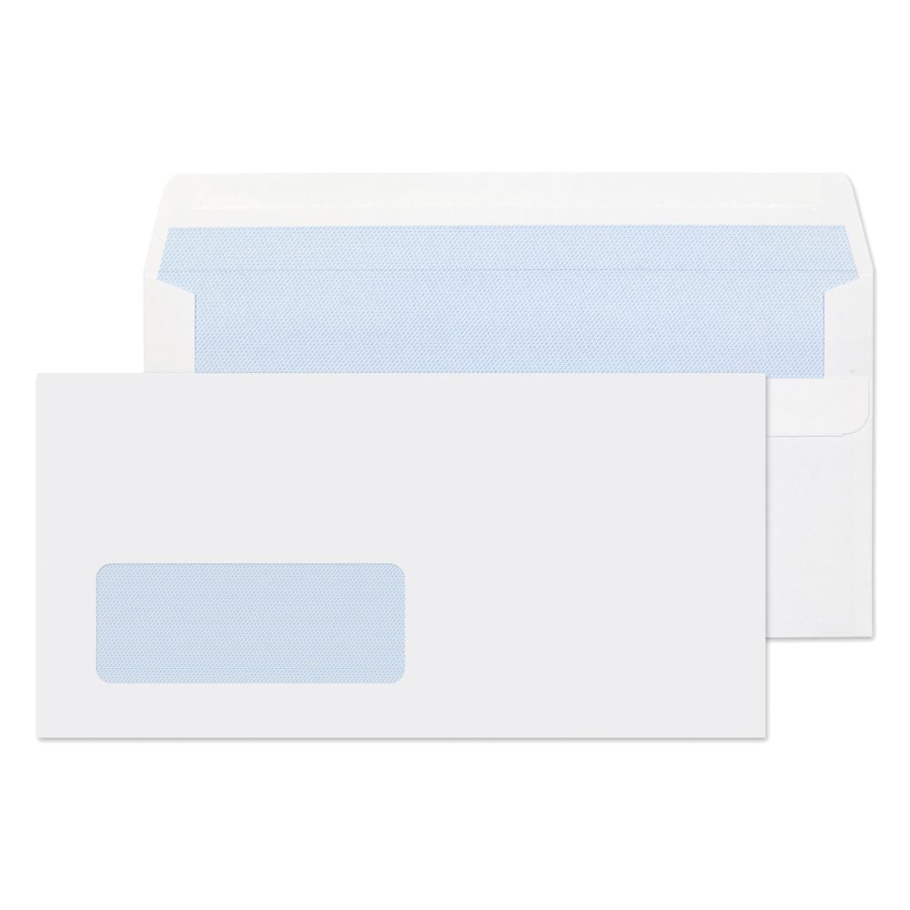 Blake Everyday White DL Window Self-Seal Wallet Envelope 80gsm (Box of 1000)