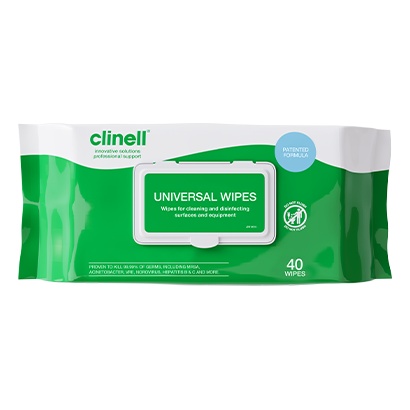 Clinell Universal Sanitising Wipes (Pack of 40)