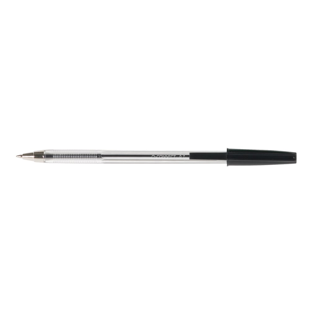 Q-Connect Ballpoint Pen Medium Tip Black (Pack of 50)