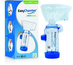 EasyChamber Spacer with Adult Mask