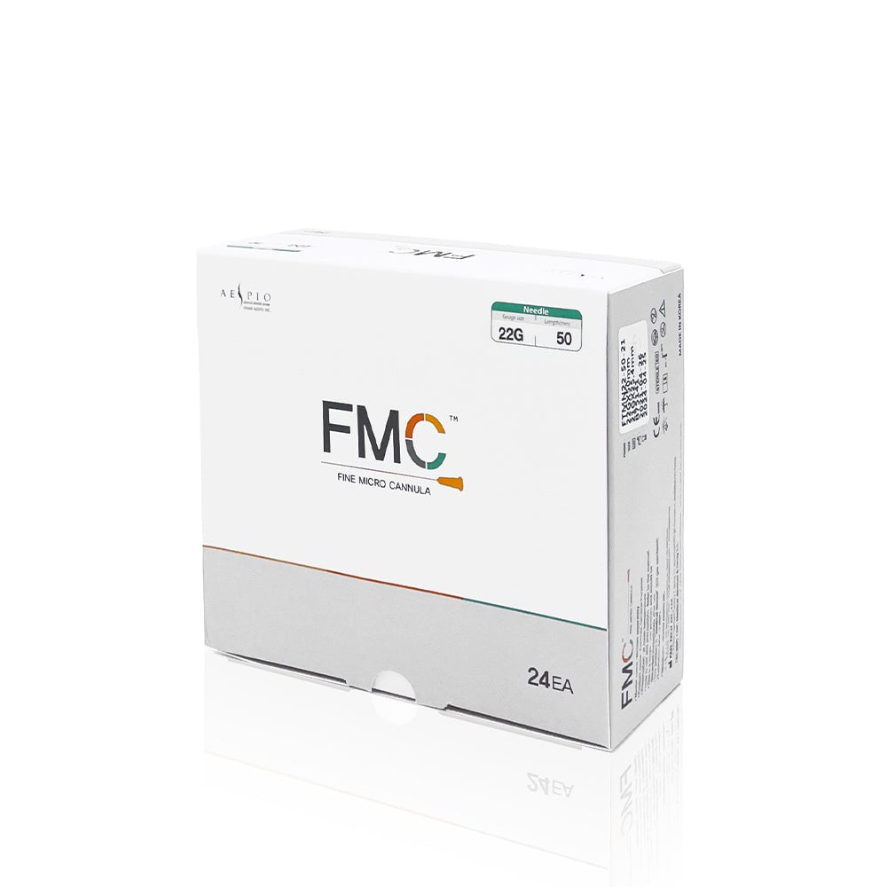 FMC Fine Micro Cannula 22G x 50mm (Box of 24)