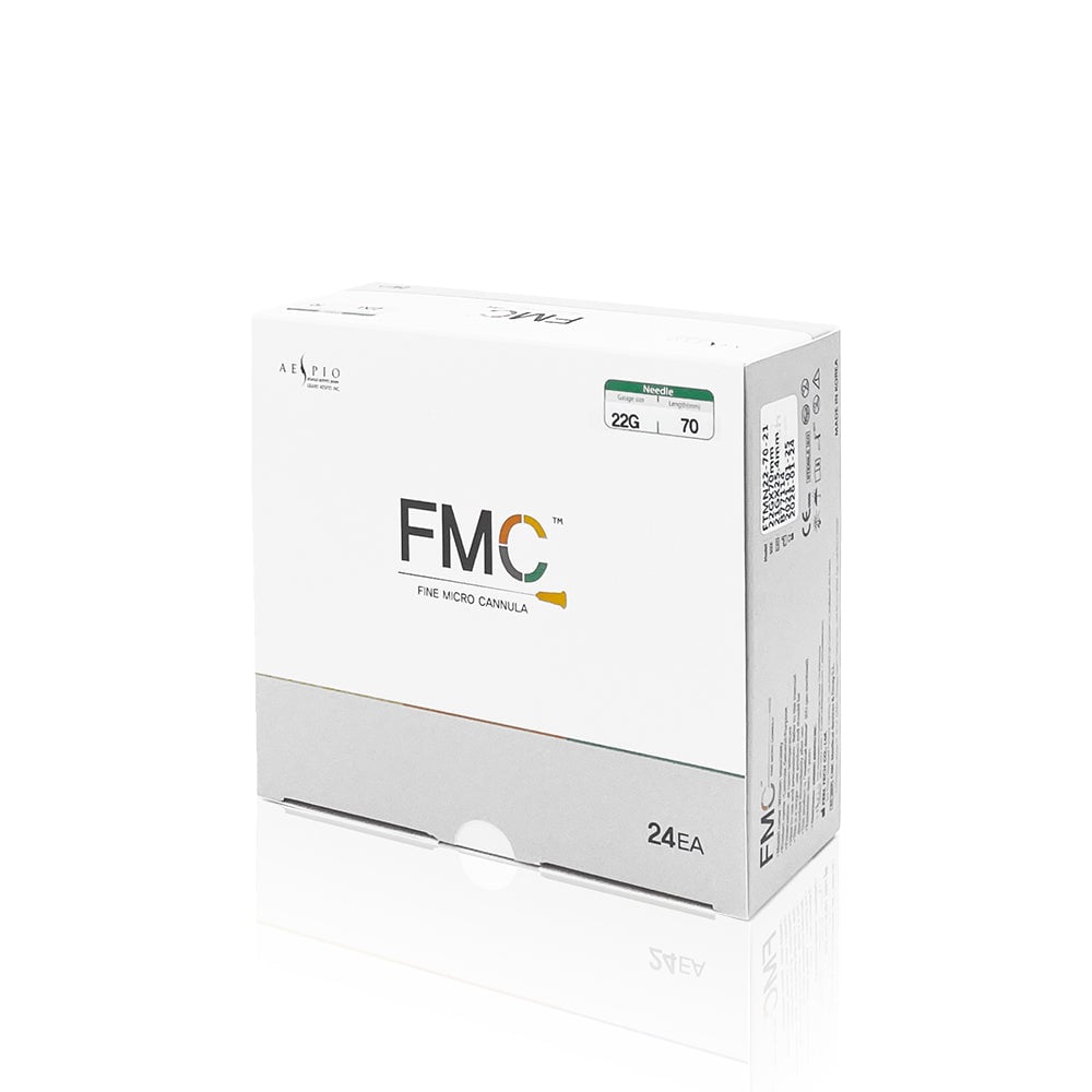 FMC Fine Micro Cannula 22G x 70mm (Box of 24)