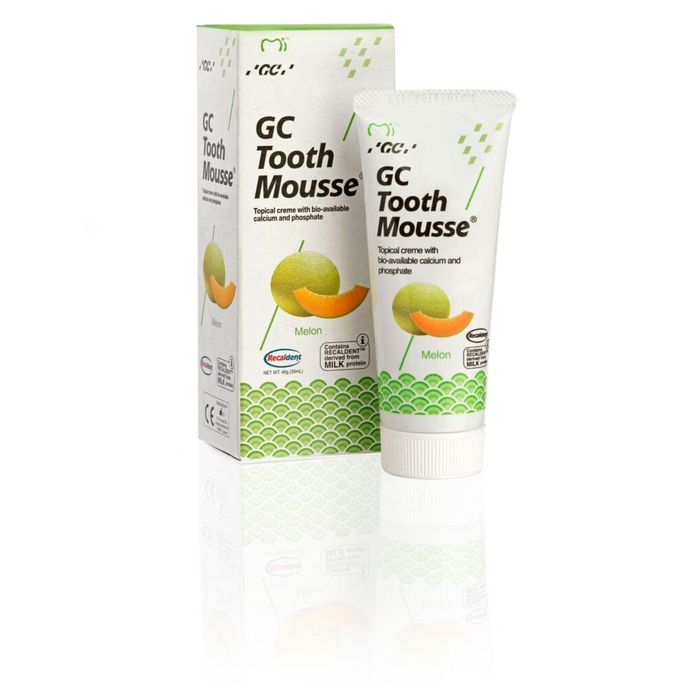 GC Tooth Mousse Melon 40g tube and box